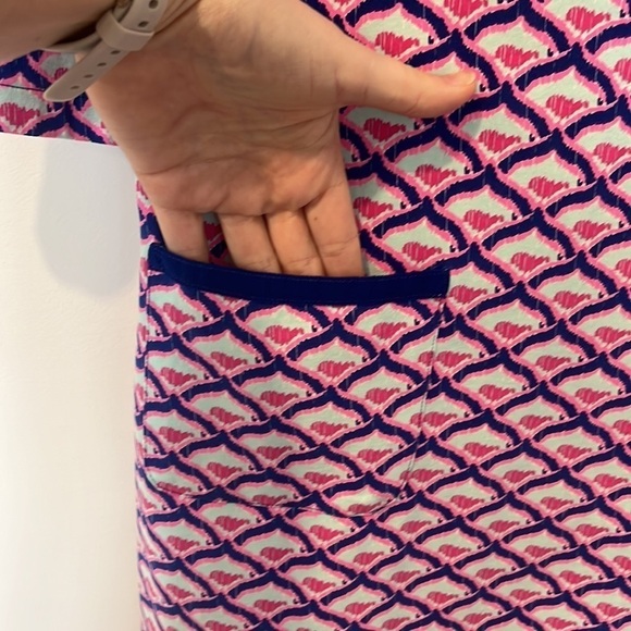 Vineyard Vines Girls XL 16 Whale Tail Shift Dress - Picture 3 of 6